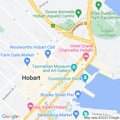 Google Map of Clinical Location